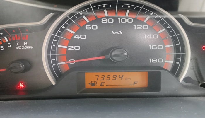 2016 Maruti Alto K10 VXI, Petrol, Manual, 73,594 km, interior