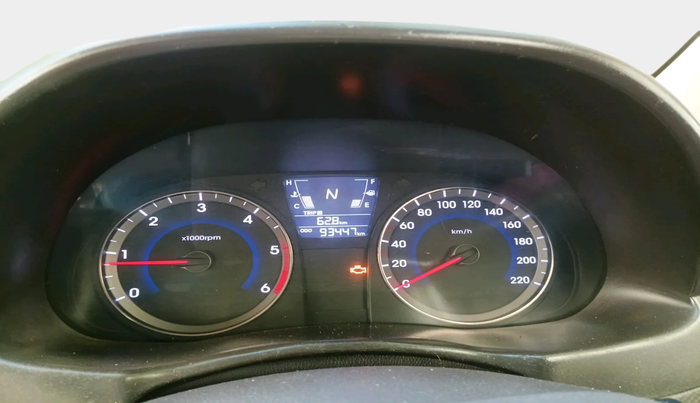 2014 Hyundai Verna FLUIDIC 1.6 CRDI SX AT, Diesel, Automatic, 93,447 km, interior