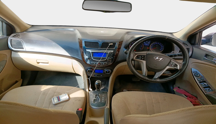 2014 Hyundai Verna FLUIDIC 1.6 CRDI SX AT, Diesel, Automatic, 93,447 km, interior