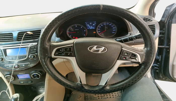 2014 Hyundai Verna FLUIDIC 1.6 CRDI SX AT, Diesel, Automatic, 93,447 km, interior