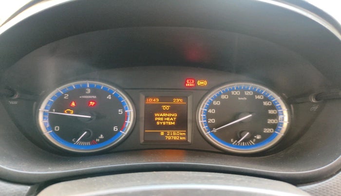 2015 Maruti S Cross ALPHA 1.6, Diesel, Manual, 79,782 km, interior