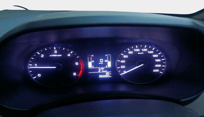 2017 Hyundai Creta SX 1.6 DIESEL, Diesel, Manual, 86,680 km, interior