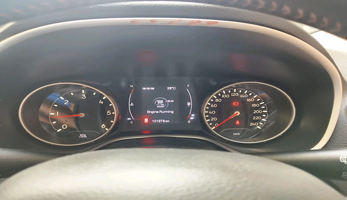 2018 Jeep Compass LIMITED (O) 2.0 DIESEL, Diesel, Manual, 1,01,978 km, interior