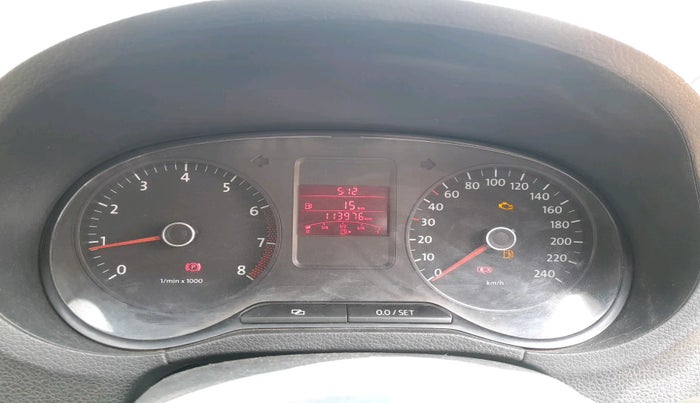 2013 Volkswagen Polo COMFORTLINE 1.2L PETROL, Petrol, Manual, 1,13,976 km, interior