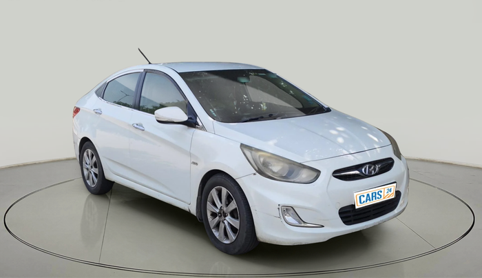 2013 Hyundai Verna FLUIDIC 1.6 CRDI SX OPT AT, Diesel, Automatic, 1,25,867 km, exterior