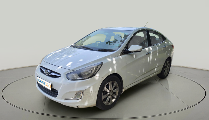 2013 Hyundai Verna FLUIDIC 1.6 CRDI SX OPT AT, Diesel, Automatic, 1,25,867 km, exterior