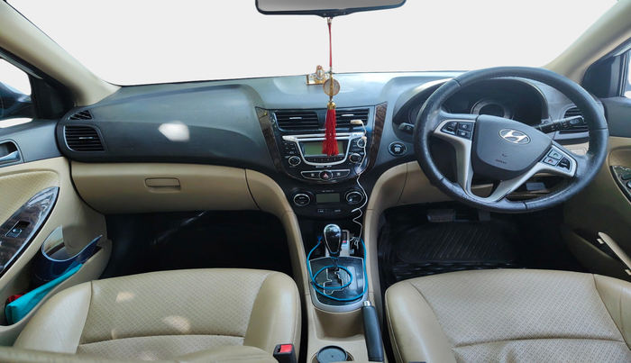2013 Hyundai Verna FLUIDIC 1.6 CRDI SX OPT AT, Diesel, Automatic, 1,25,867 km, interior