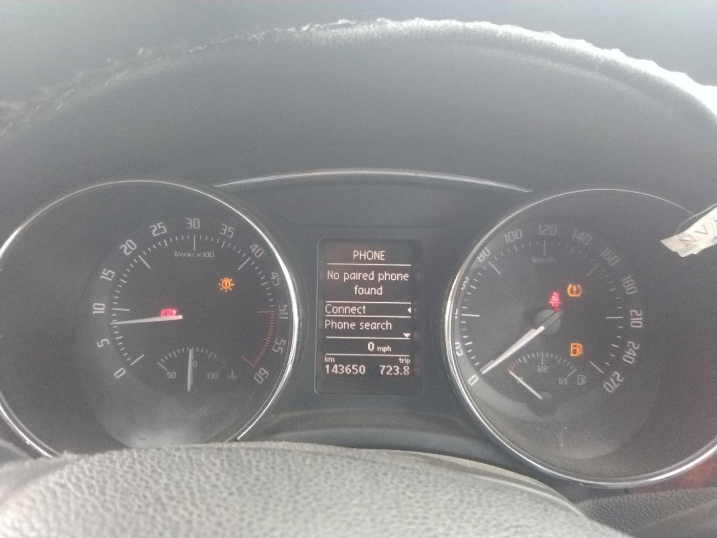 2012 Skoda Superb ELEGANCE 2.0 TDI CR AT, Diesel, Automatic, 1,45,000 km, interior