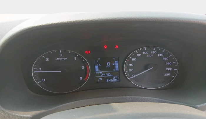 2017 Hyundai Creta SX PLUS AT 1.6 DIESEL, Diesel, Automatic, 1,34,588 km, interior