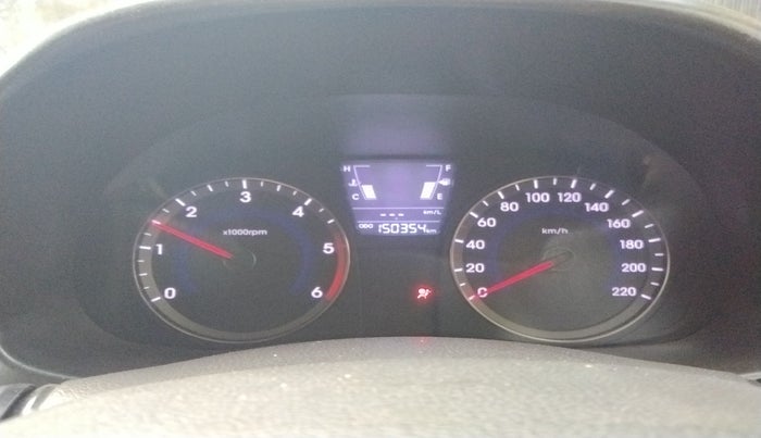 2013 Hyundai Verna FLUIDIC 1.6 CRDI EX, Diesel, Manual, 1,50,354 km, interior