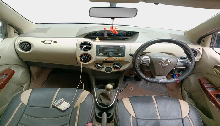 2013 Toyota Etios VD, Diesel, Manual, 2,41,000 km, interior