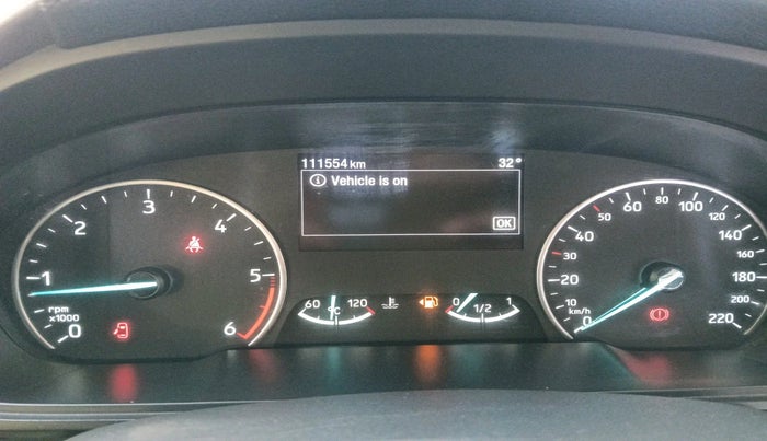 2019 Ford Ecosport TITANIUM 1.5L DIESEL, Diesel, Manual, 1,11,554 km, interior