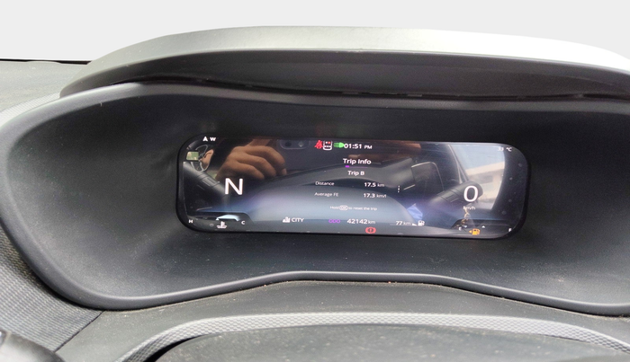 2023 Tata NEXON FEARLESS SUNROOF AMT DUAL TONE 1.5 DIESEL, Diesel, Automatic, 42,142 km, interior