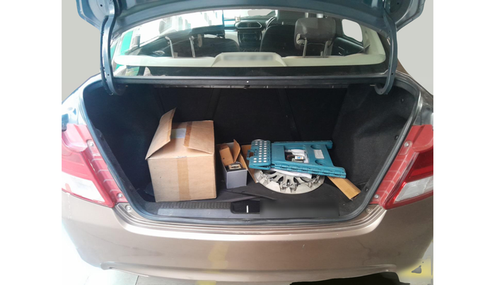 2017 Maruti Dzire VXI AMT, Petrol, Automatic, 82,658 km, exterior