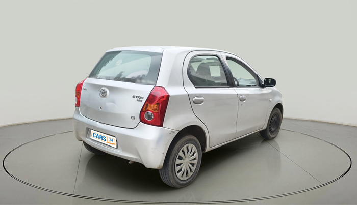 2011 Toyota Etios G, Petrol, Manual, 97,695 km, exterior