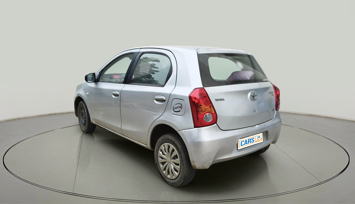 2011 Toyota Etios G, Petrol, Manual, 97,695 km, exterior