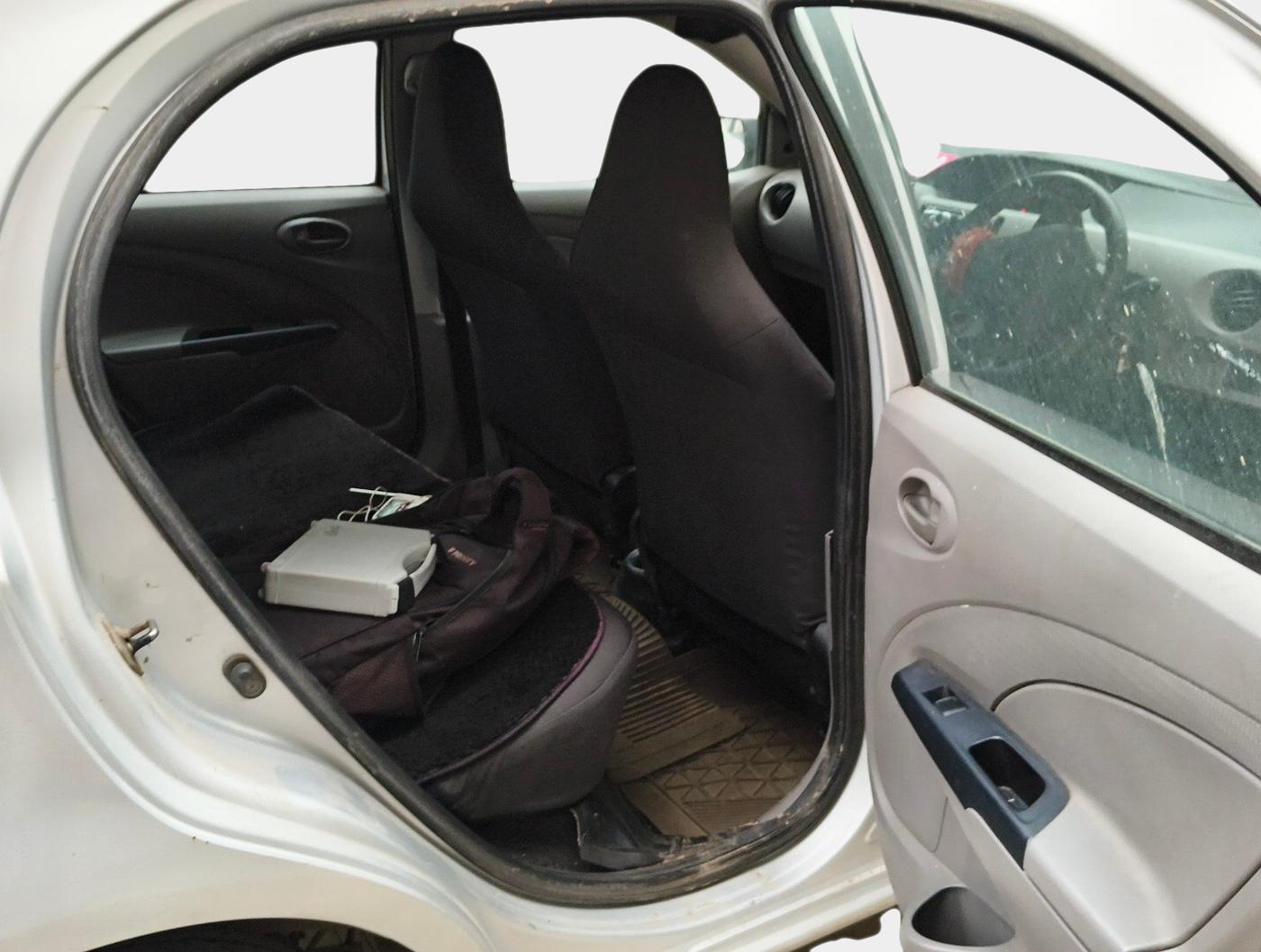 2011 Toyota Etios G, Petrol, Manual, 97,695 km, interior