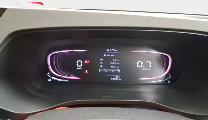 2023 KIA CARENS PRESTIGE 1.5 PETROL 7 STR, Petrol, Manual, 33,854 km, interior