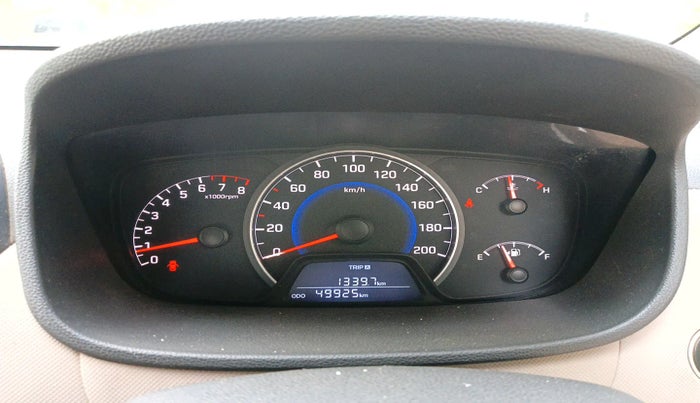 2013 Hyundai Grand i10 SPORTZ 1.2 KAPPA VTVT, Petrol, Manual, 49,925 km, interior