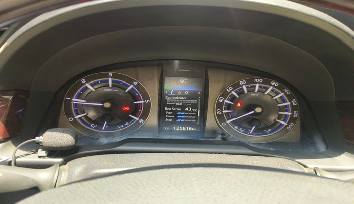 2016 Toyota Innova Crysta 2.4 ZX 7 STR, Diesel, Manual, 2,25,553 km, interior