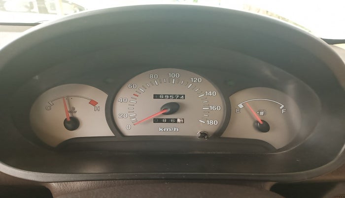 2011 Hyundai Santro Xing GL PLUS, Petrol, Manual, 1,69,574 km, interior