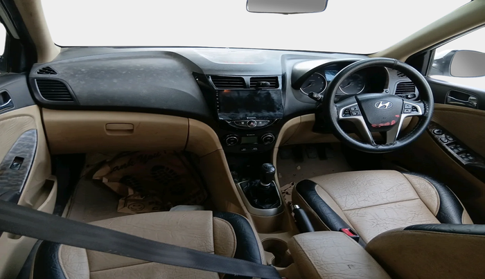 2011 Hyundai Verna FLUIDIC 1.6 CRDI EX, Diesel, Manual, 1,21,472 km, interior