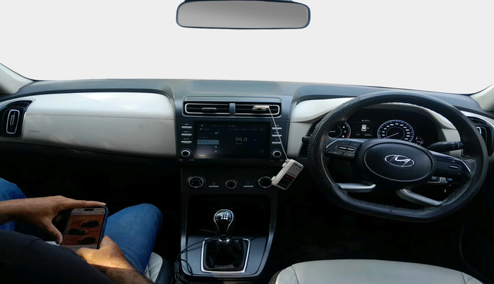 2020 Hyundai Creta EX 1.5 PETROL, Petrol, Manual, 68,355 km, interior