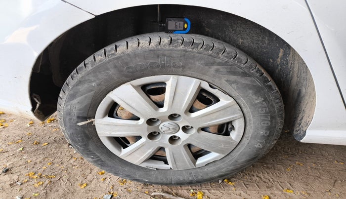 2017 Volkswagen Ameo TRENDLINE 1.5L, Diesel, Manual, 1,67,039 km, tyre