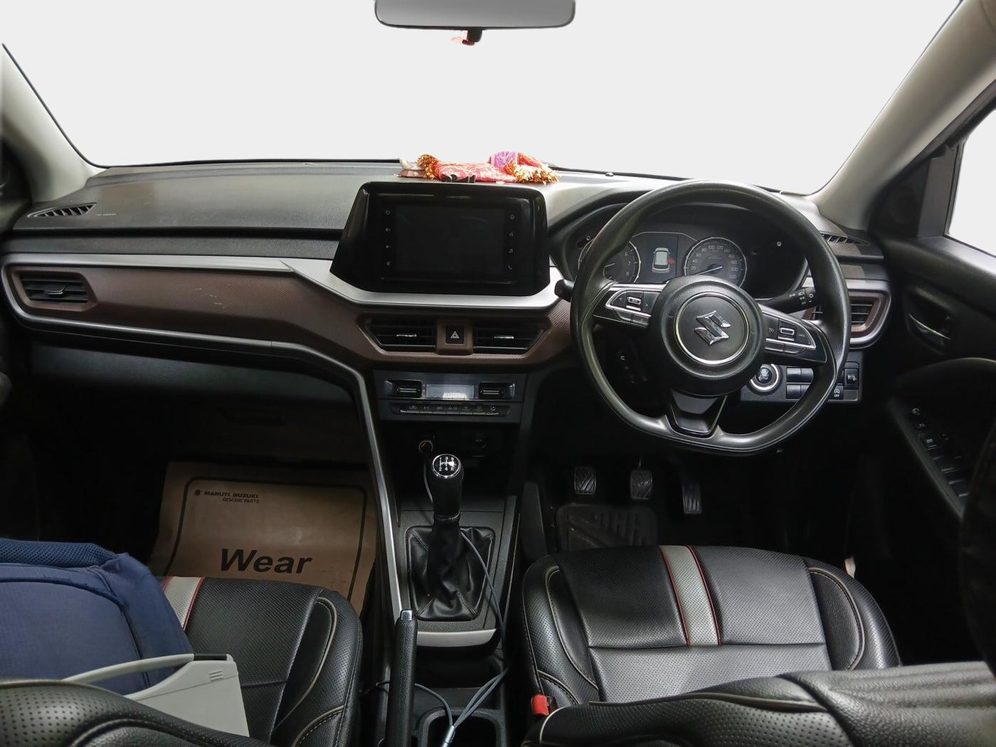 2022 Maruti BREZZA ZXI SMART HYBRID , Petrol, Manual, 70,172 km, interior