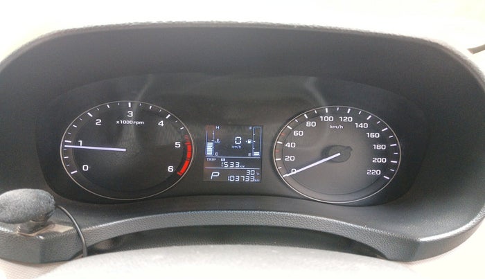 2015 Hyundai Creta SX PLUS AT 1.6 DIESEL, Diesel, Automatic, 1,03,733 km, interior