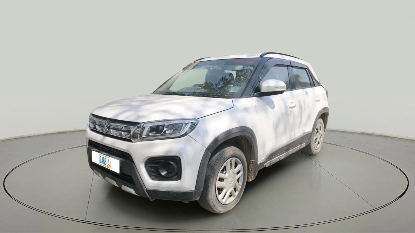 2021 Maruti Vitara Brezza VXI, CNG, Manual, 82,625 km, exterior