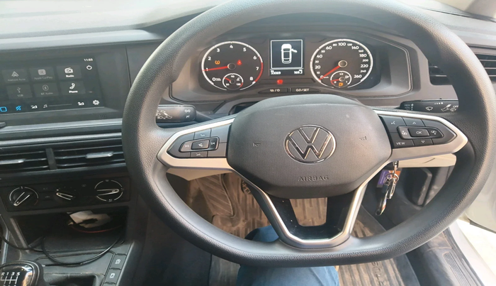 2022 Volkswagen VIRTUS COMFORTLINE TSI 1.0 MT, Petrol, Manual, 33,069 km, interior