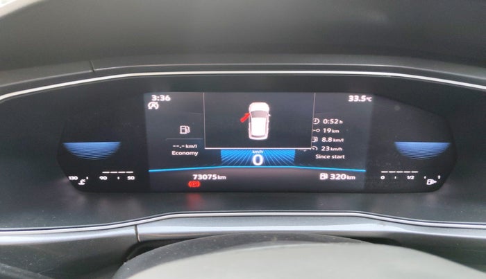 2022 Volkswagen TAIGUN TOPLINE 1.0 TSI MT, Petrol, Manual, 73,075 km, interior
