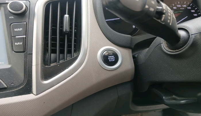 2016 Hyundai Creta SX PLUS AT 1.6 PETROL, Petrol, Automatic, 75,440 km, interior