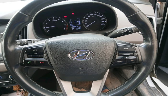 2016 Hyundai Creta SX PLUS AT 1.6 PETROL, Petrol, Automatic, 75,440 km, interior