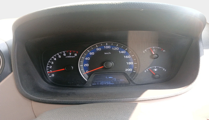 2015 Hyundai Xcent BASE 1.2, Petrol, Manual, 1,10,496 km, interior