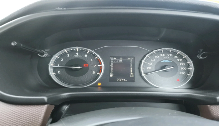 2022 Maruti BREZZA LXI SMART HYBRID, Petrol, Manual, 3,984 km, interior