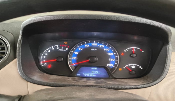 2017 Hyundai Xcent E+, Petrol, Manual, 72,938 km, interior