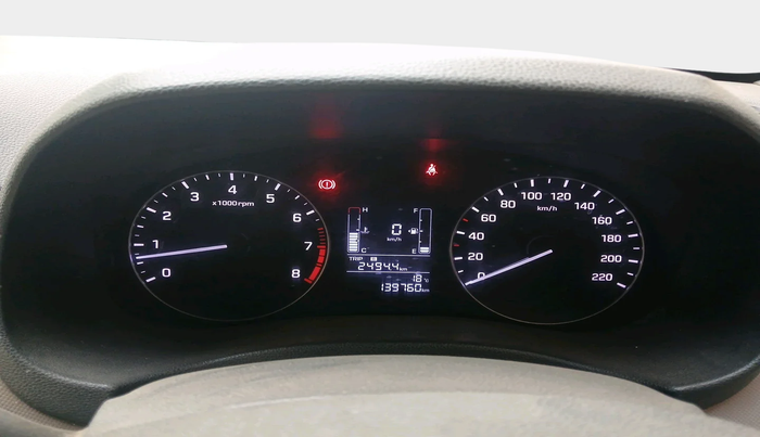 2017 Hyundai Creta E PLUS 1.6 PETROL, Petrol, Manual, 1,39,760 km, interior