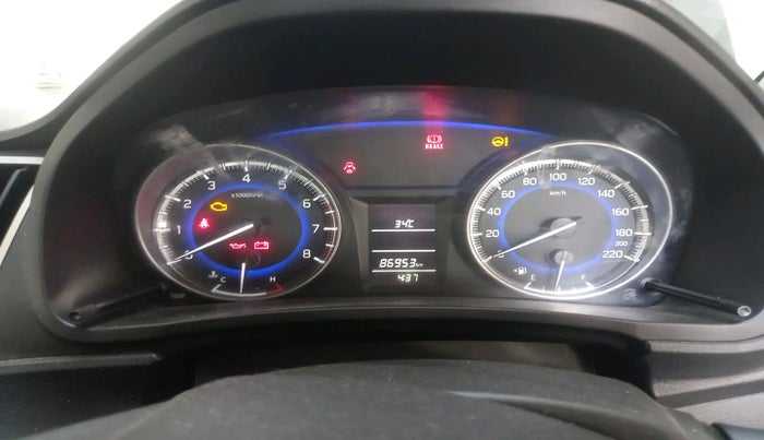 2017 Maruti Baleno DELTA PETROL 1.2, Petrol, Manual, 86,953 km, interior