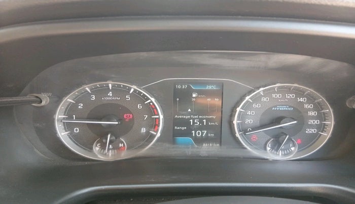 2022 Maruti BREZZA ZXI SMART HYBRID DUAL TONE, Petrol, Manual, 84,181 km, interior