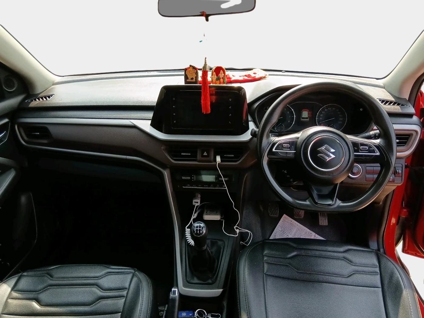2022 Maruti BREZZA ZXI SMART HYBRID DUAL TONE, Petrol, Manual, 84,181 km, interior