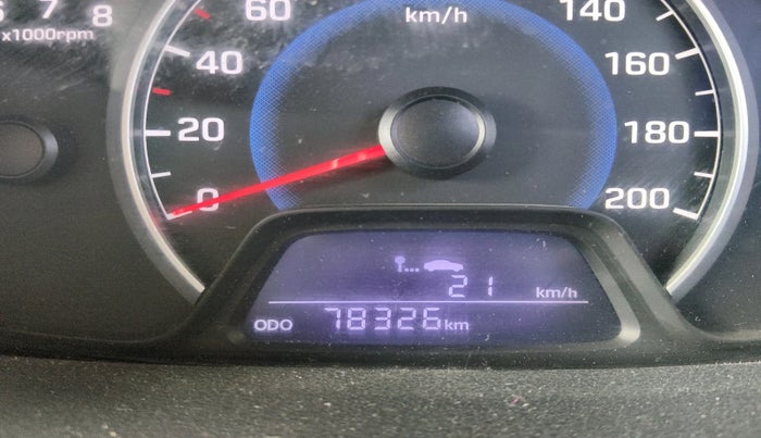 2016 Hyundai Grand i10 1.2 SPORTZ PRIME EDITION VTVT, Petrol, Manual, 78,326 km, interior