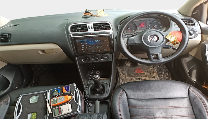 2012 Volkswagen Polo TRENDLINE 1.2L DIESEL, Diesel, Manual, 1,80,355 km, interior