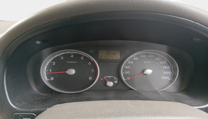 2011 Hyundai Verna TRANSFORM 1.6 SX VTVT, Petrol, Manual, 2,15,241 km, interior