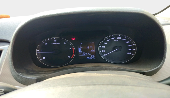 2017 Hyundai Creta SX PLUS 1.6 DIESEL, Diesel, Manual, 86,624 km, interior