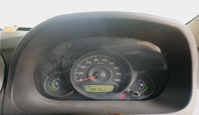 2012 Hyundai Eon ERA, Petrol, Manual, 40,670 km, interior