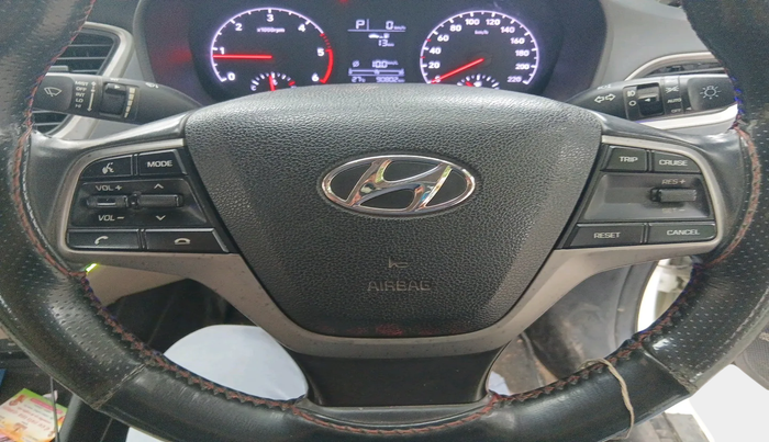 2017 Hyundai Verna 1.6 CRDI SX + AT, Diesel, Automatic, 90,802 km, interior