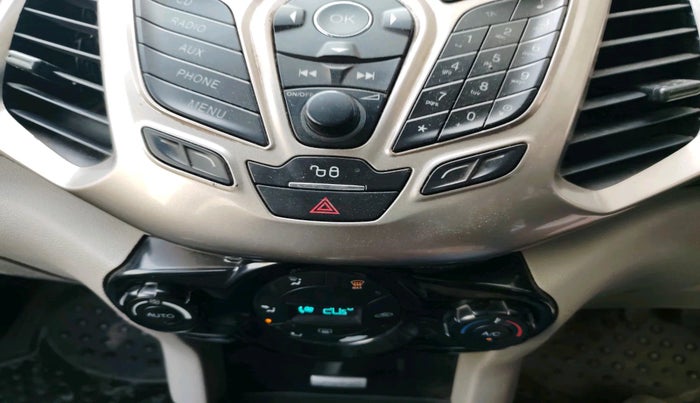 2016 Ford Ecosport TITANIUM 1.5L DIESEL, Diesel, Manual, 1,68,186 km, interior