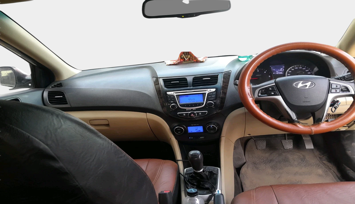 2012 Hyundai Verna FLUIDIC 1.6 CRDI EX, Diesel, Manual, 1,42,340 km, interior